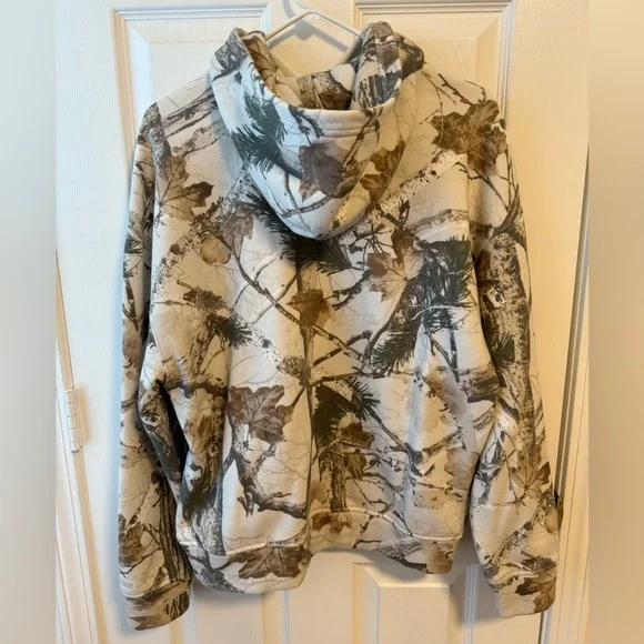 NWOT Hollister White Camo Hoodie - Picture 2 of 5